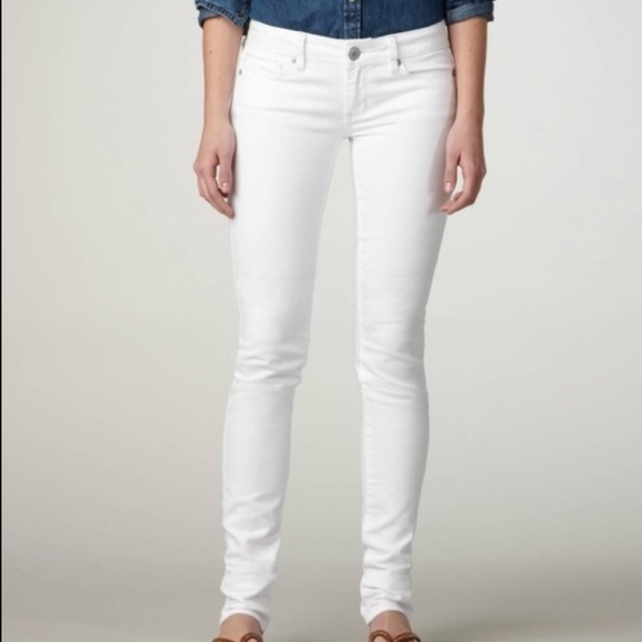 AEO Stretch White Skinny Jeans